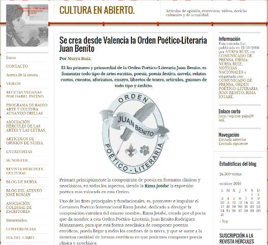 Cultura en abierto