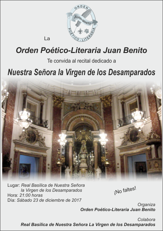 Recital dedicado a la Virfen de los Desamparados