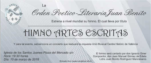 Invitación a la Cena de Gala