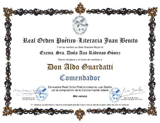 Comendador Aldo Guadatti