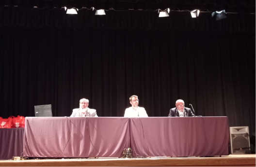 Mesa del IV Congreso Internacional de la Rima Jotabé